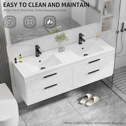 eclife 60" Bathroom Vanities Cabinet - Image 4