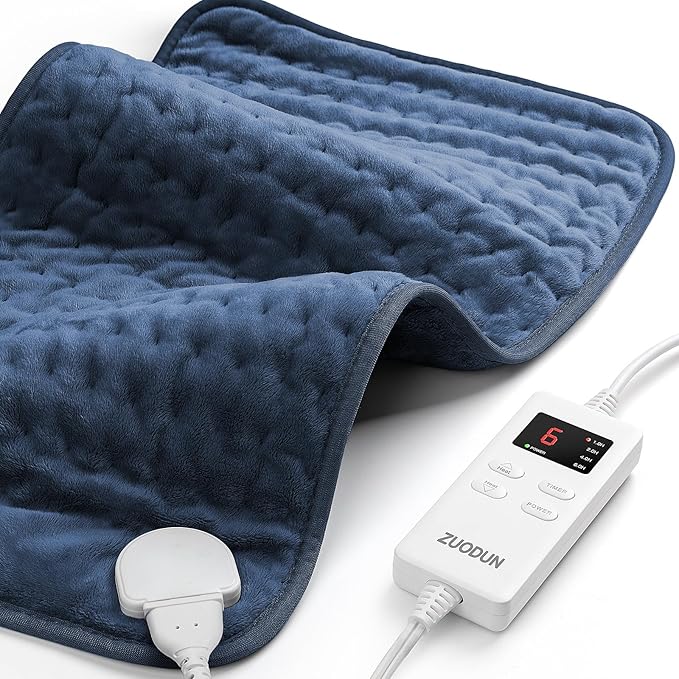 Heating Pad for Back Pain Relief, ZUODUN Electric Heating Pads for Cramps by ZUODUN