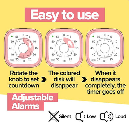 Visual Timer for Kids – Rainbow Ride Clock - Image 6