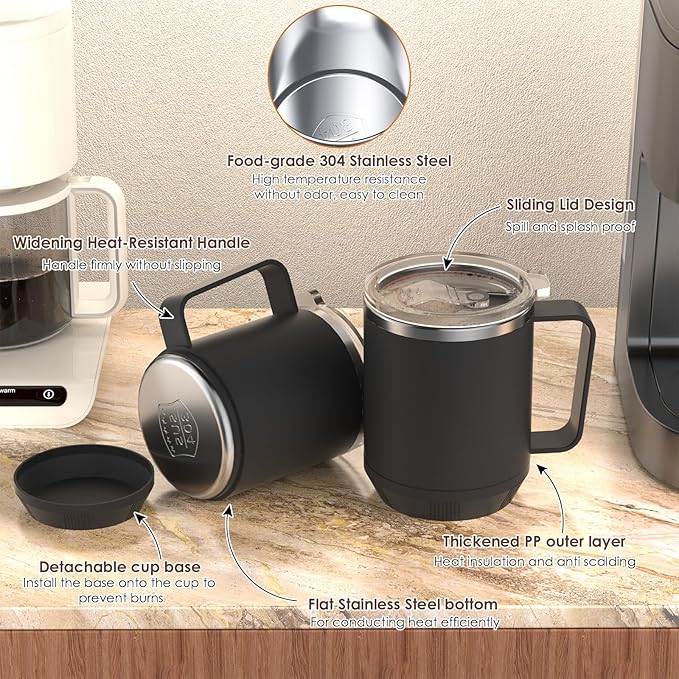 Coffee Mug Warmer & Mug Set for Desk, Smart Coffee Cup Warmer - Image 5