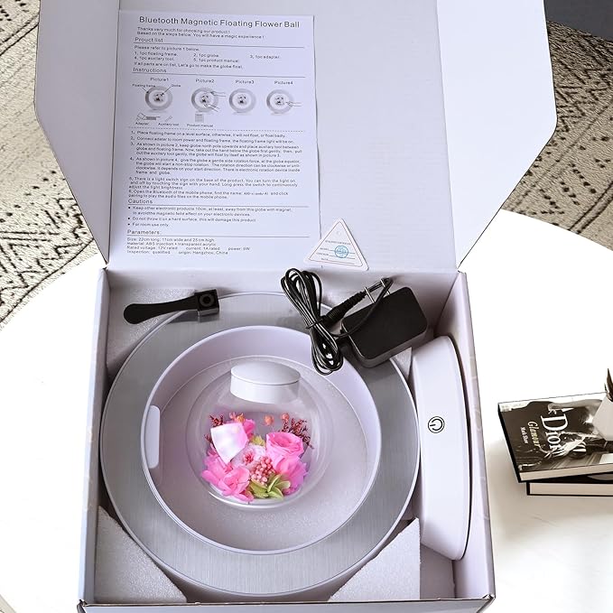 LoveLin Magnetic Levitation Circle Table Lamp - Image 6