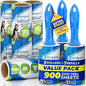 PetLovers Extra Sticky Lint Roller Mega Value Set 900 Sheets by PetLovers