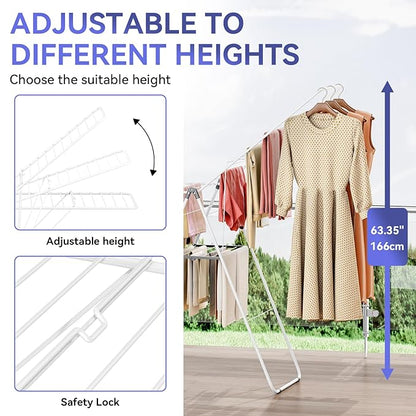 APEXCHASER Clothes Drying Rack, Foldable Oversized Drying Rack Clothing - Image 2