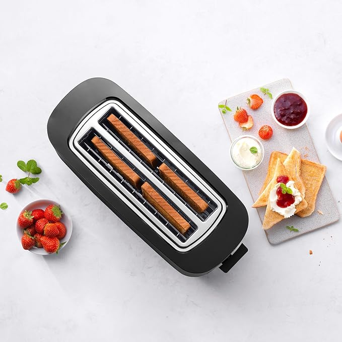 ZWILLING Enfinigy, 4-Slice Long Slot Toaster, Extra Wide 1.5" Slots - Image 6
