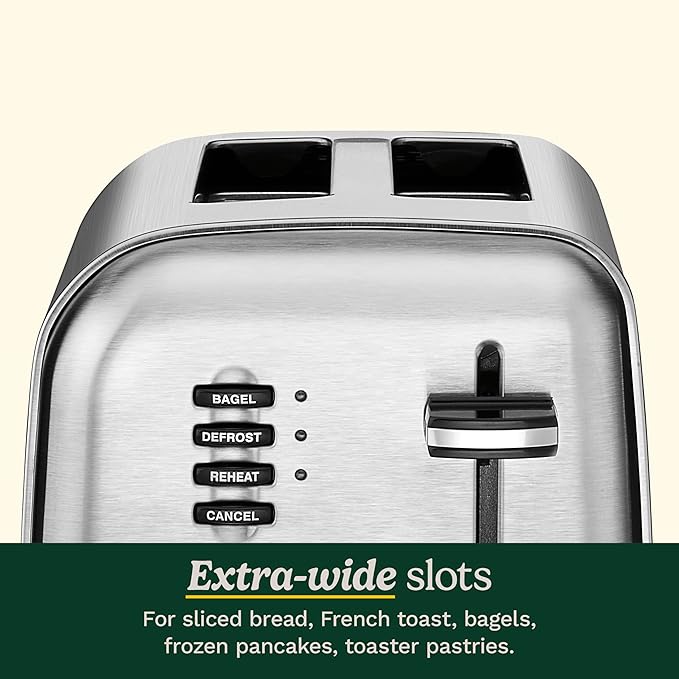 Cuisinart CPT-160 Metal Classic 2-Slice Toaster, Brushed Stainless - Image 5