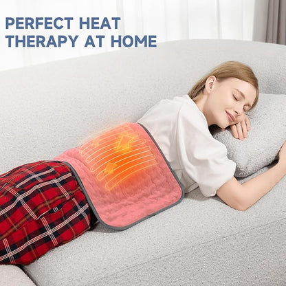 Portable Heating Pad for Back Pain, Travel Electric Heat Pad - Image 5