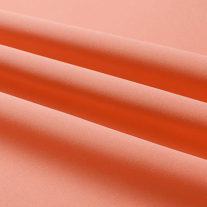DUALIFE Coral Curtain Panels for Bedroom 45 Inch Length 2 Panels Set Room - Image 8