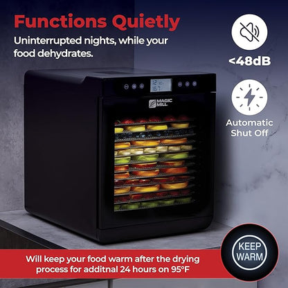 Magic Mill Premium Food Dehydrator Machine 800W Dryer - Image 8
