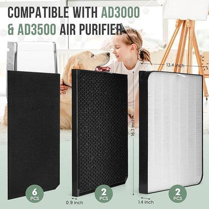 3500 Filter Replacement Set Compatible - Image 2
