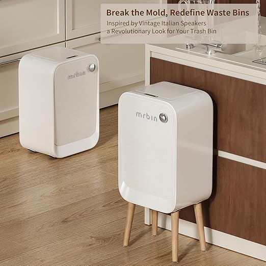 MRBIN Motion Sensor Trash Can Bathroom - Image 3