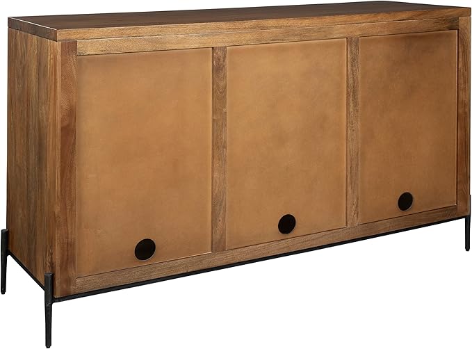 Hekman TV Stand with Storage for Living Room, Entertainment Center with - Image 4