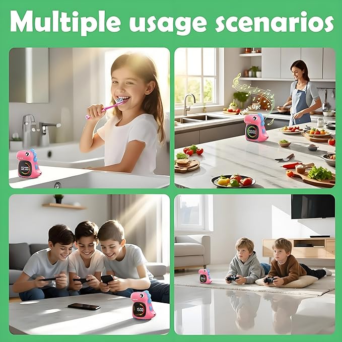 Doli Yearning Visual Timer for Kids, 99 Minute Digital Cute Kids Visual Timer - Image 7