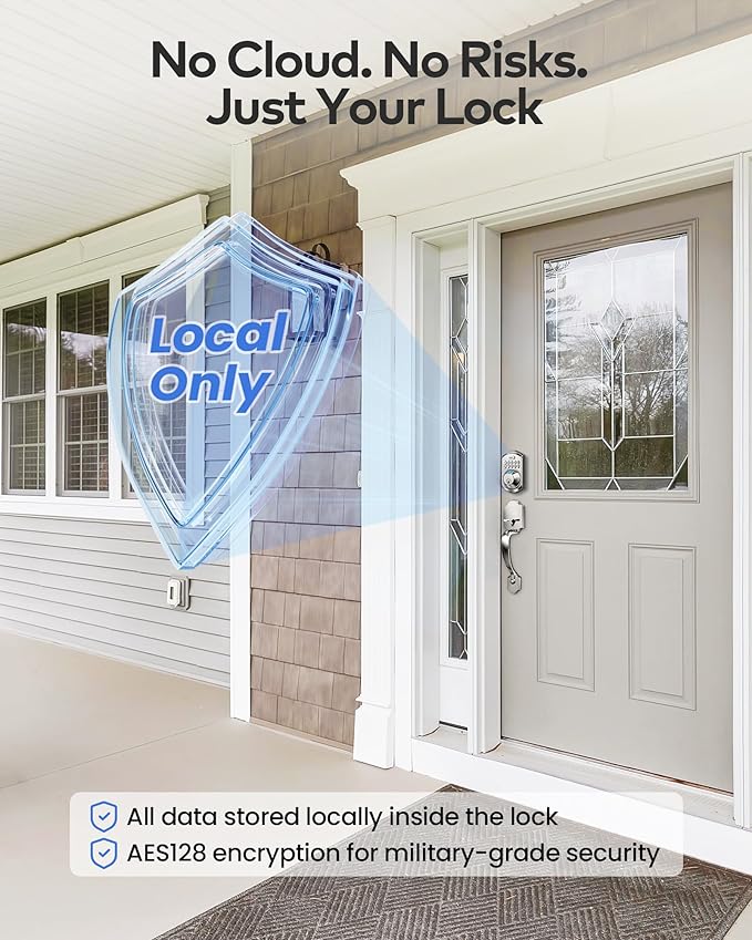 TEEHO TE012W WiFi Smart Lock, Fingerprint Door Lock - Image 9