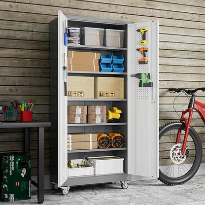 Metal Garage Storage Cabinet - Image 6