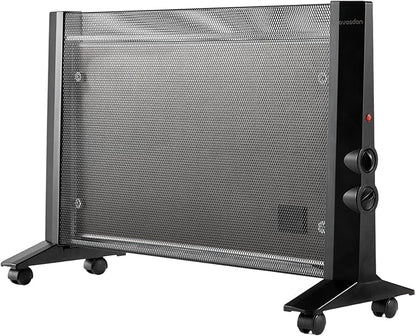 Space Heater for Indoor Use Large Room, 1500W Infrared Electric Room Heater for by Leavesden