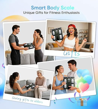 Digital Scales for Body Weight, 8-Electrode Smart Bathroom Weight Scale - Image 8