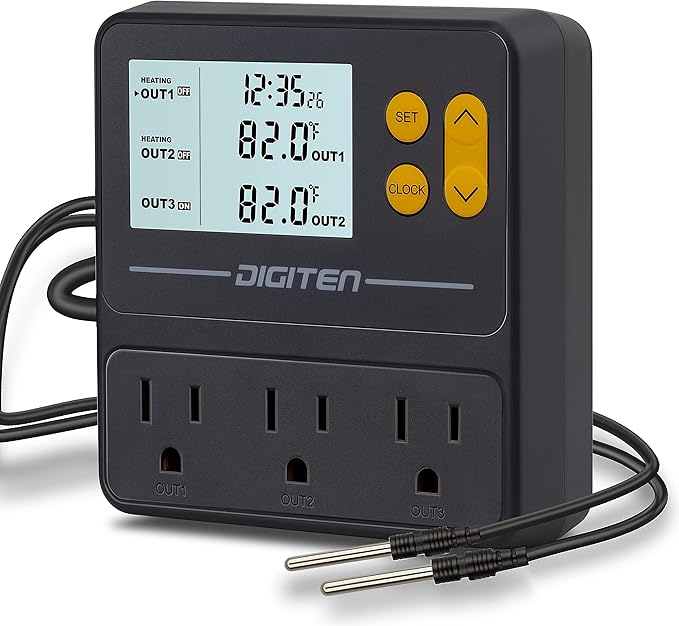 DIGITEN Reptile Temperature Controller by DIGITEN