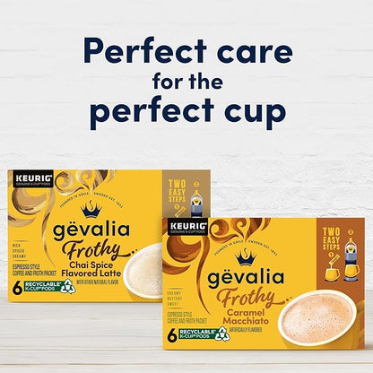 Gevalia Frothy 2-Step Artificially Flavored Caramel Macchiato Espresso Style - Image 10