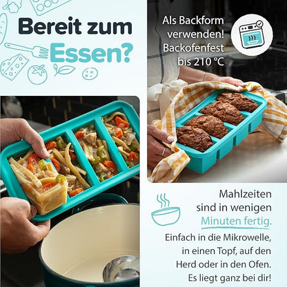 Souper Cubes Silicone Freezer Molds Gift Set - Image 5