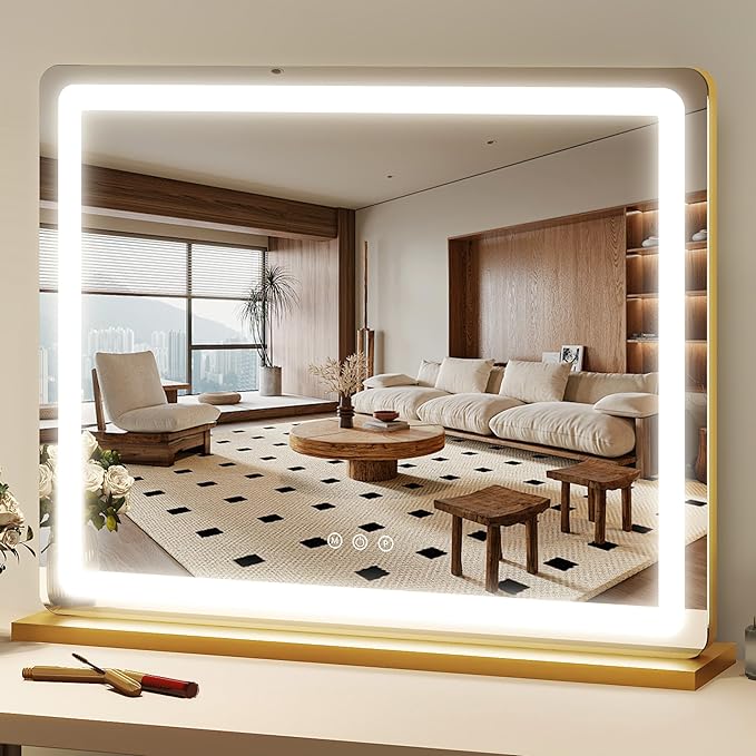 FENNIO 23" x 18" Vanity Mirror by FENNIOLEDMIRRORS