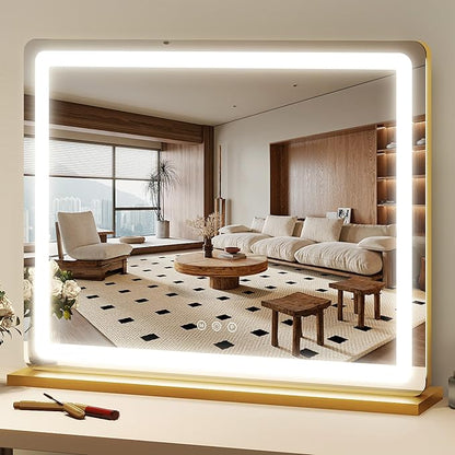 FENNIO 23" x 18" Vanity Mirror by FENNIOLEDMIRRORS