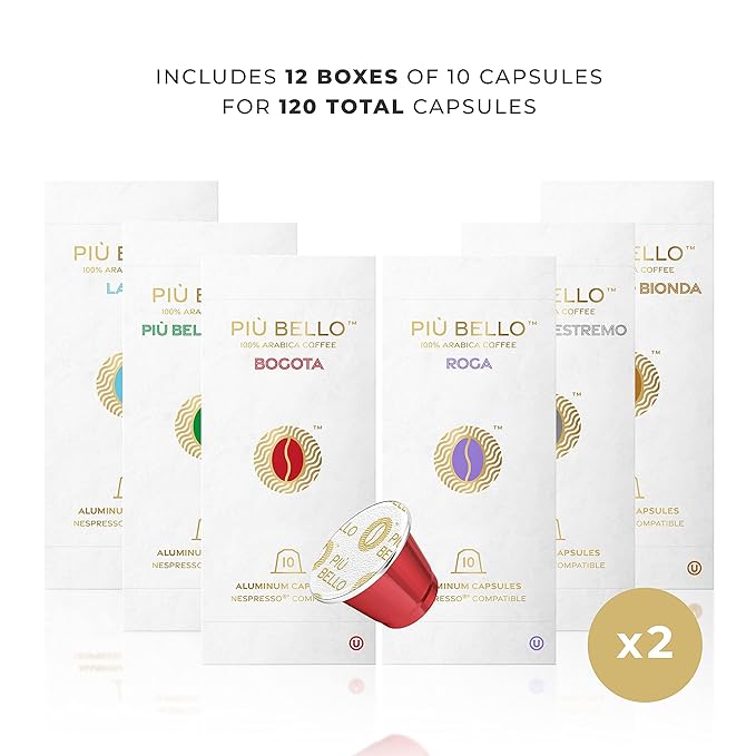 Piu Bello Espresso Coffee Pods – Variety Pack - Image 2