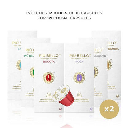 Piu Bello Espresso Coffee Pods – Variety Pack - Image 2