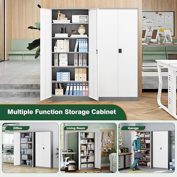 Letaya Metal Garage Storage Cabinets - Image 7