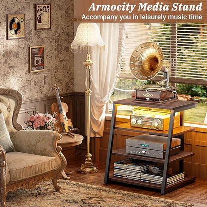 Armocity 4-Tier AV Media Stand - Image 4