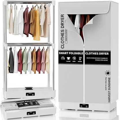 Clothes Dryer, Portable Foldable Drying Machine by Kiseely