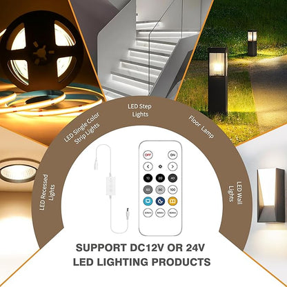 Pandery Remote Dimmer LED Controller Kit, App Control 2.4G RF Wireless Remote - Image 4