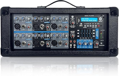 PRORECK MX16 6-Channel 2000w Professional Audio Mixer by PRORECKAUDIO