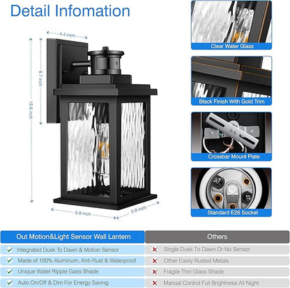 VIANIS Porch Lights Outdoor - Image 6