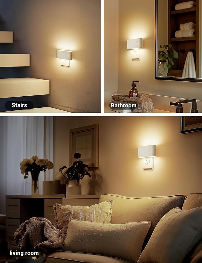 JandCase LED Night Lights Plug into Wall, Night Light - Image 5
