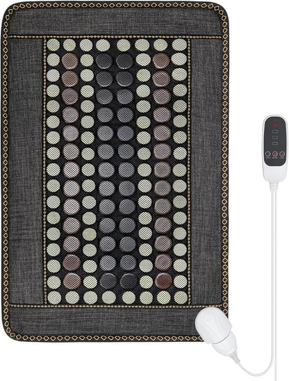 Infrared Heating Pad for Back, Large 76 Jade and 52 Tourmaline Heating Pad for by GENERALARMOR