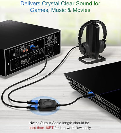 BlueRigger Digital Optical Audio Splitter 1x2- - Image 3
