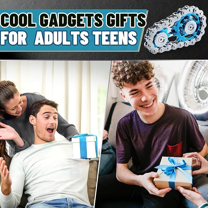 Valentines Day Gifts for Teens Boys Metal Fidget Spinner Toys for Adults - Image 6