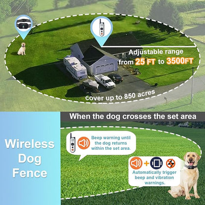 MIMOFPET Wireless Dog Fence System - Image 2