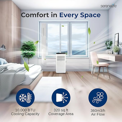 SereneLife 10000 BTU Portable Air Conditioner - Image 6