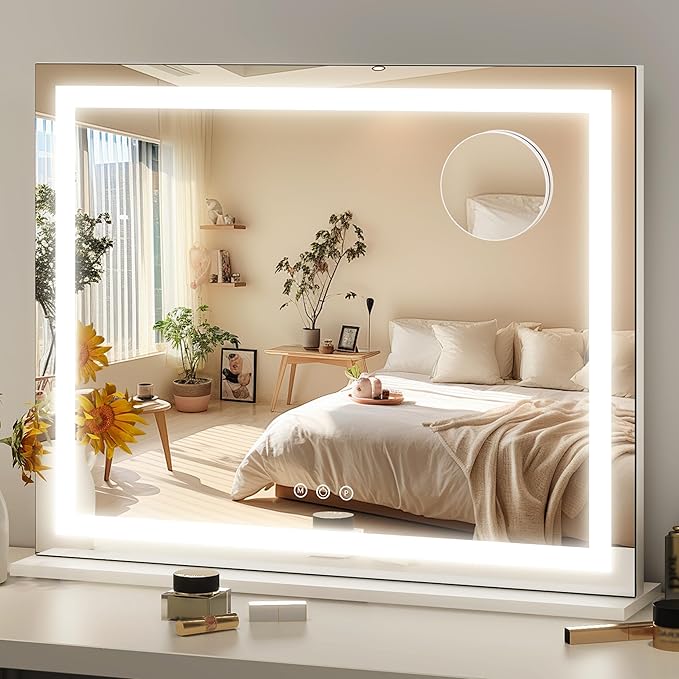 FENNIO 23" x 18" Vanity Mirror by FENNIOLEDMIRRORS
