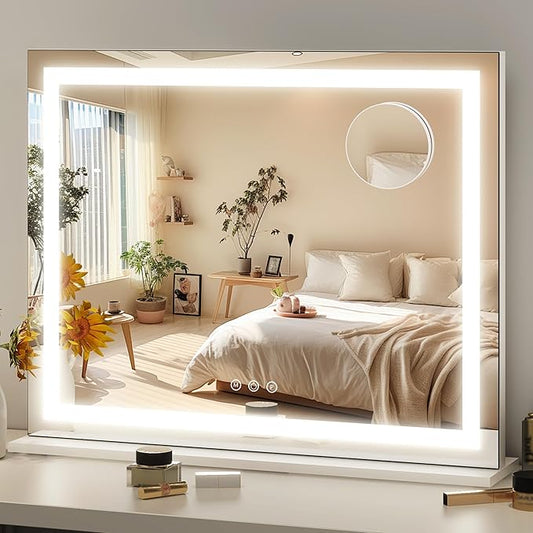 FENNIO 23" x 18" Vanity Mirror by FENNIOLEDMIRRORS