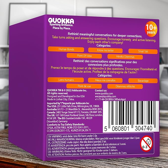 QUOKKA Conversation Cards for Families – 500 Thoughtful Questions in 5 - Image 7