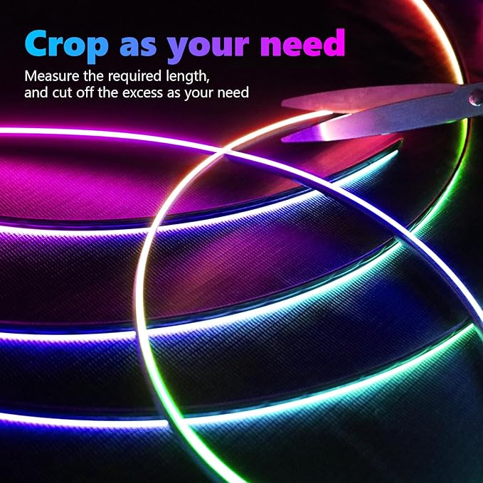 AMKI Dreamcolor Acrylic Interior LED Strip Light, Neon Light - Image 7