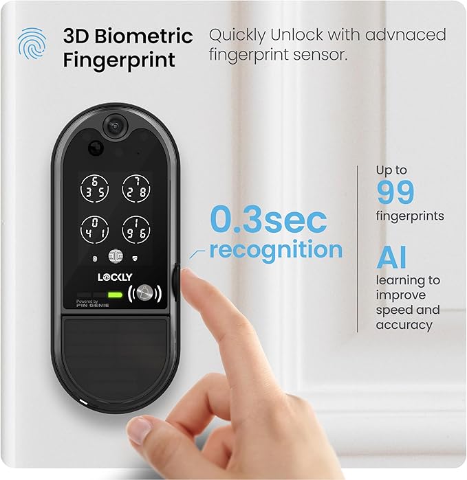 Lockly Vision Elite Video Smart Lock - Image 4