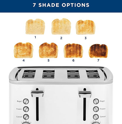 GE 4 Slice Toaster | Extra Wide Slots - Image 5