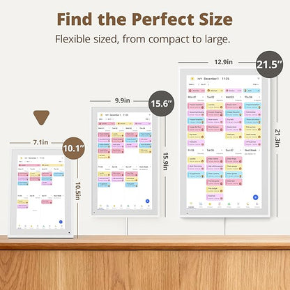 Digital Calendar Touch Screen 10 Inch, Electronic Calendar Chore Chart - Image 9