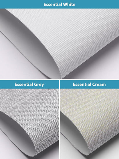 SmartWings Motorized Smart Roller Shades, 100% Blackout Samples | Customized Roller Blinds Fabric with Light Blocking Coating, Color Samples for Reference