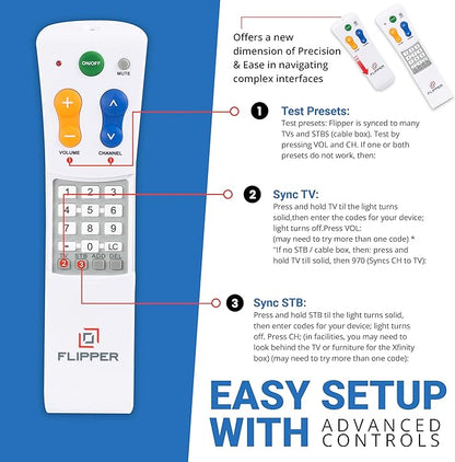 Flipper Big Button Universal TV Remote - Image 8