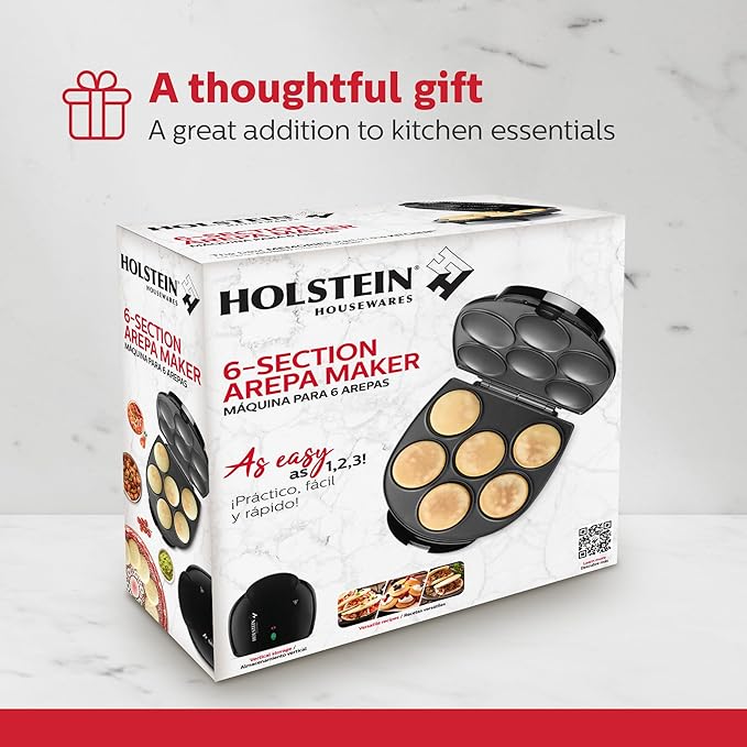 Holstein Housewares Non-Stick 6-Section Multi-Food Maker - Image 8