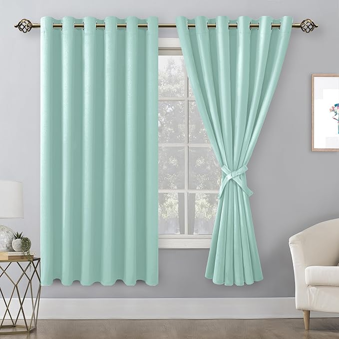 Hiasan Room Darkening Curtains, 70 x 63 Inches - Image 7